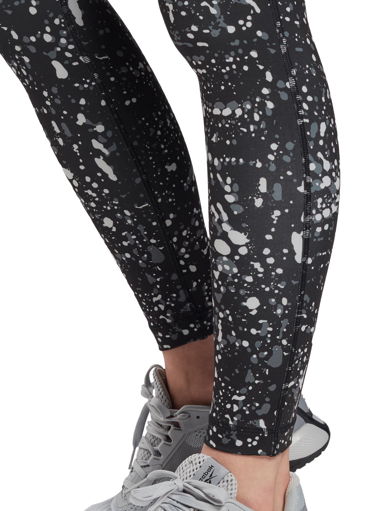 Selected image for REEBOK Ženske helanke za trčanje Workout Ready Printed crne