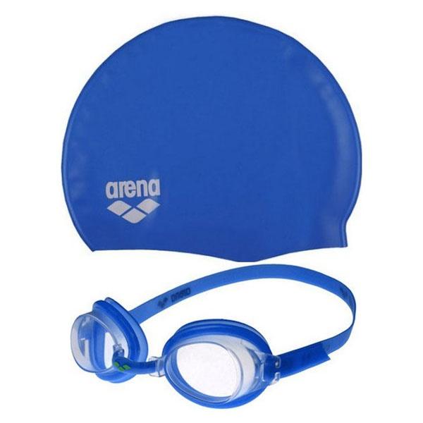ARENA Kapa i naočare za plivanje Pool Set Jr 92423-70 plavi