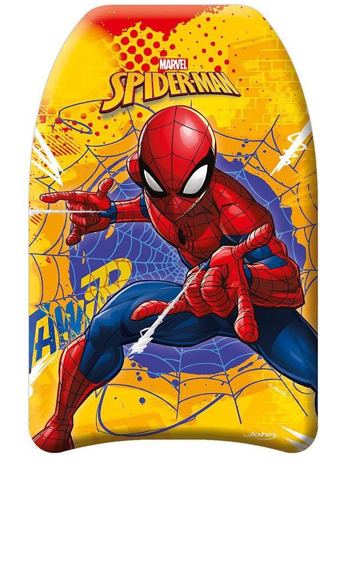 DENIS Daska za plivanje Spiderman 42*32cm žuta