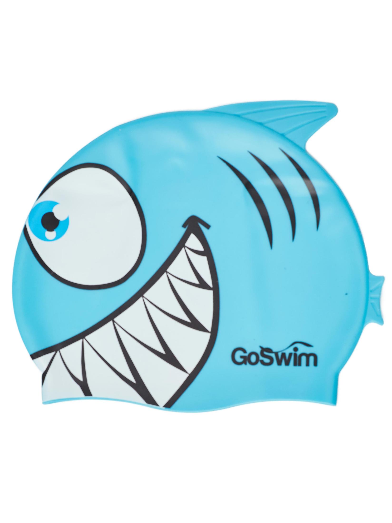 Selected image for GO SWIM Dečije naočare i kapa za plivanje plavo-crvene