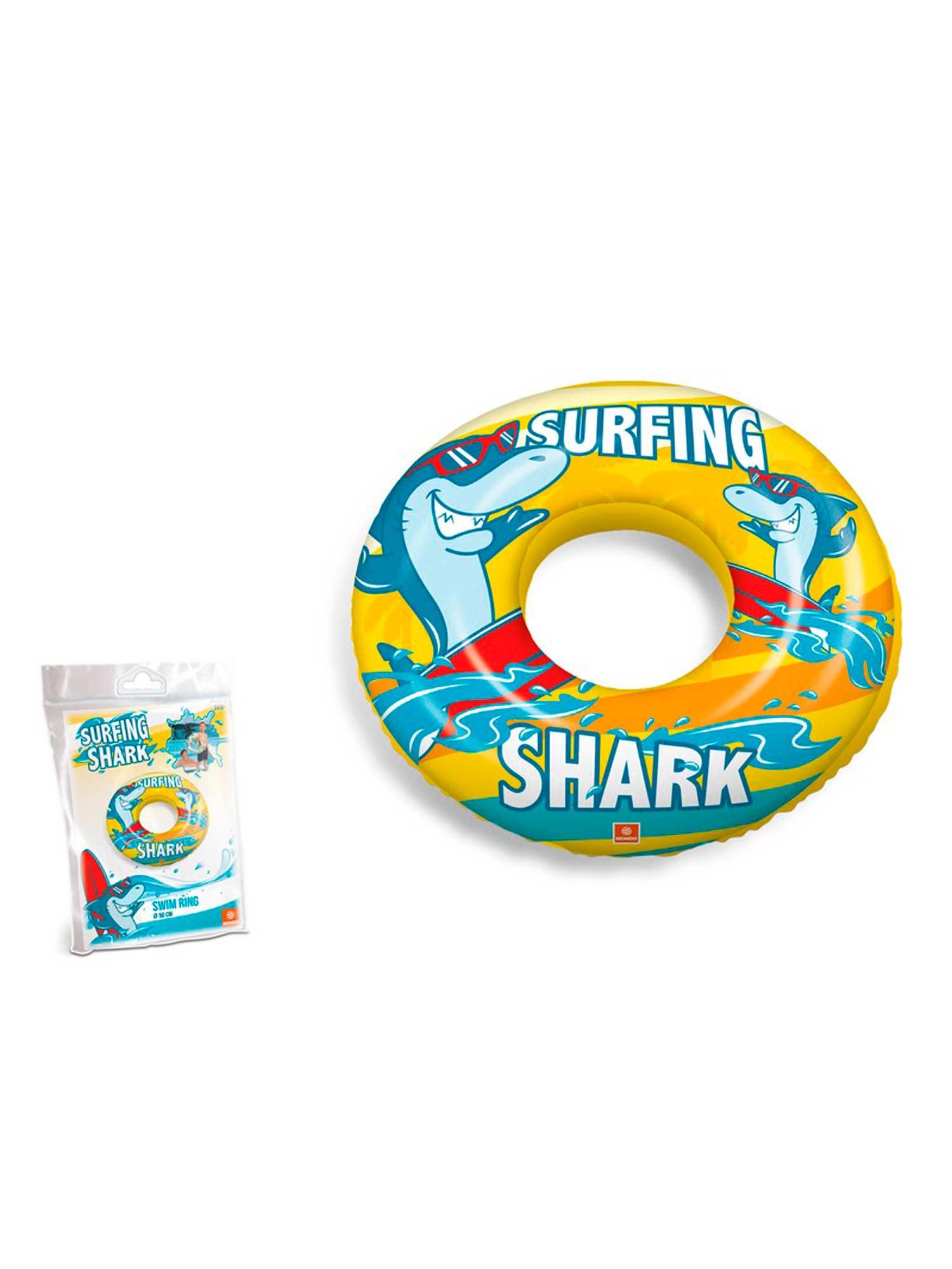 Selected image for KIDS MOVIE HEROES Šlauf za plivanje Surfing Shark žuti
