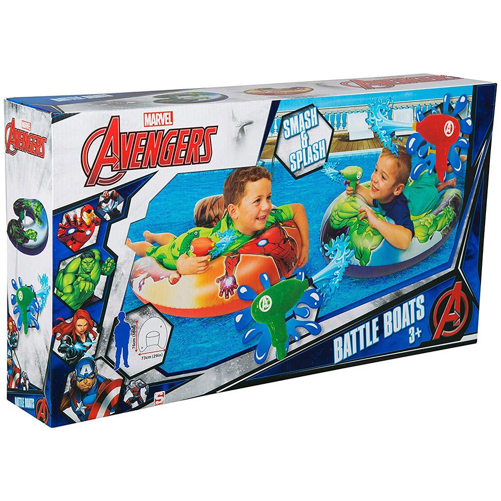 MARVEL Čamci za vodu sa likovima Iron mena i Hulka Avengers