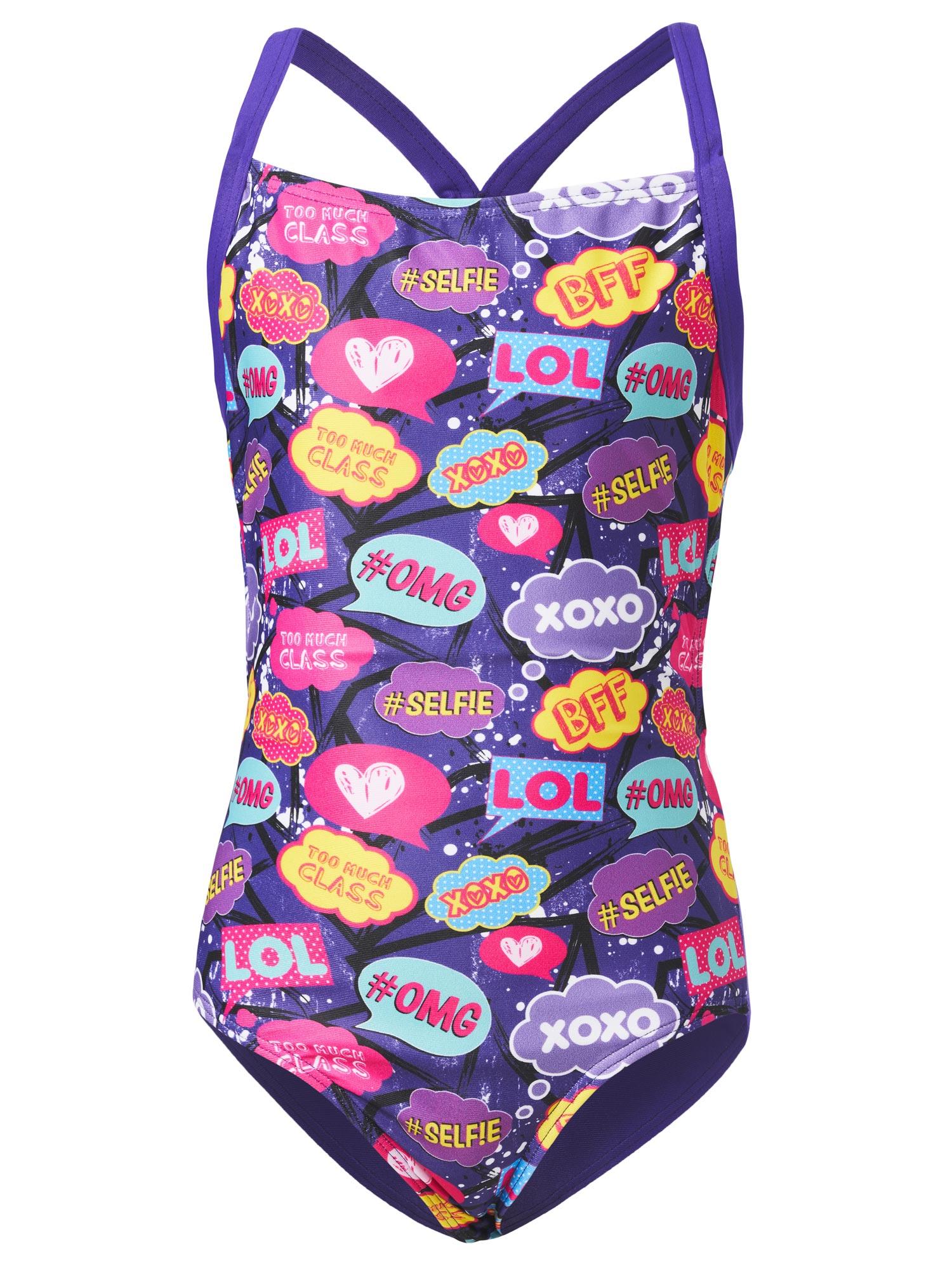 BRILLE Kupaći kostim za devojčice Roxanna Swimsuit šareni