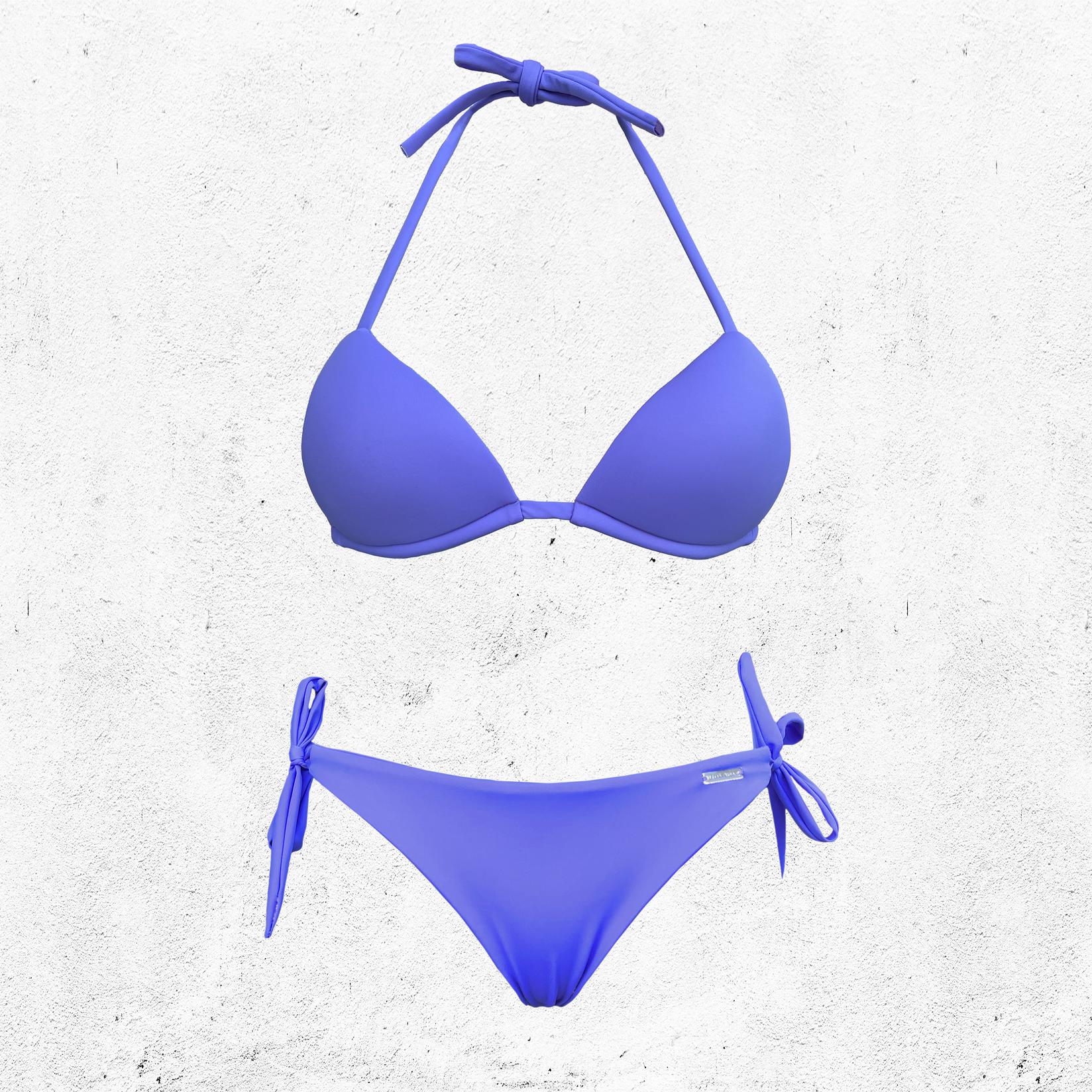 Selected image for CHERRY BERRY Ženski dvodelni kupaći kostim sa silikonskim Push up-om ljubičasti