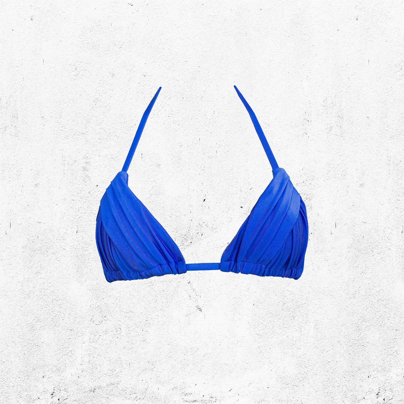 Selected image for CHERRY BERRY Ženski gornji deo kupaćeg kostima svetlucavo plavi