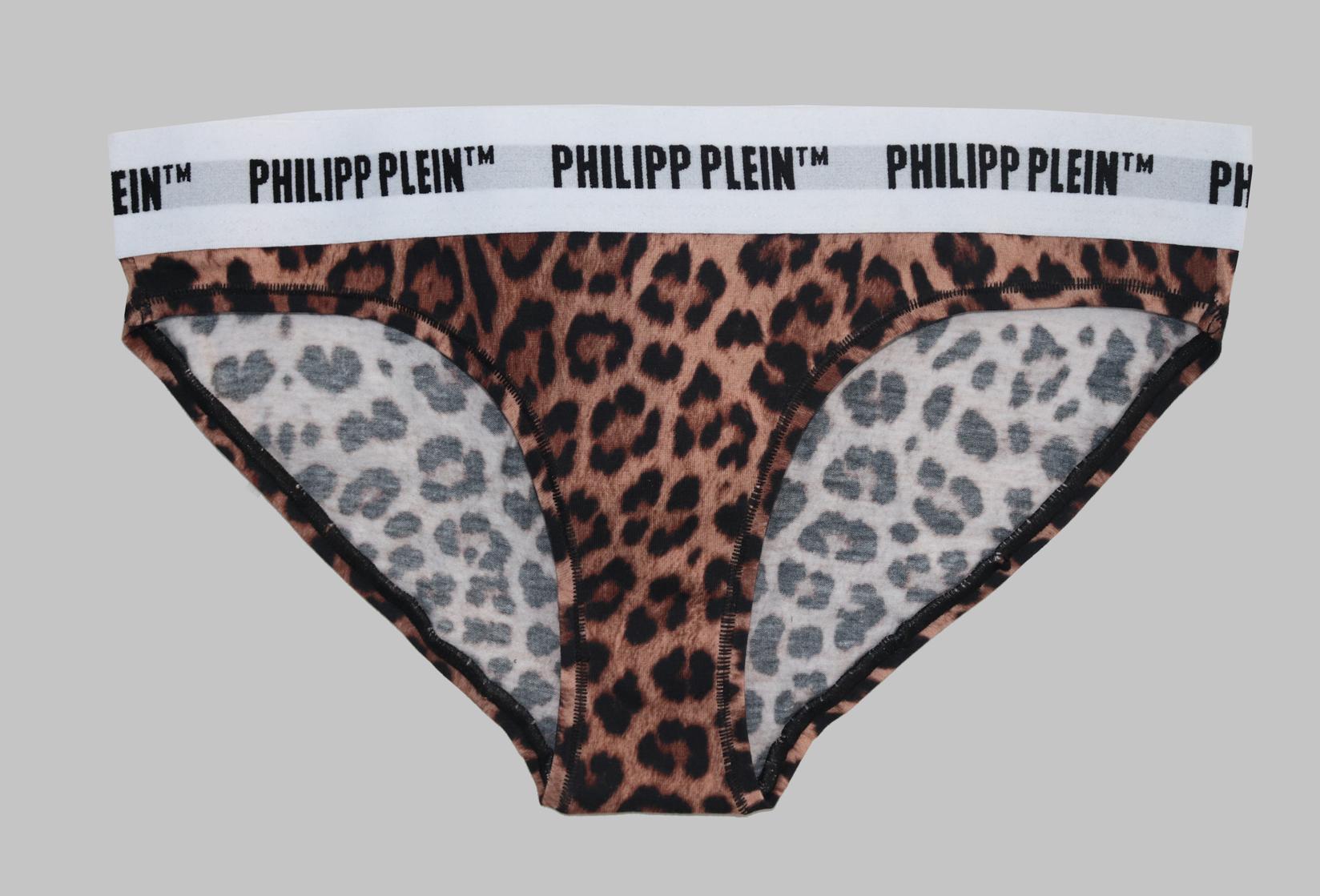 PHILIPP PLEIN Ženski donji veš 2/1 sa leopard printom