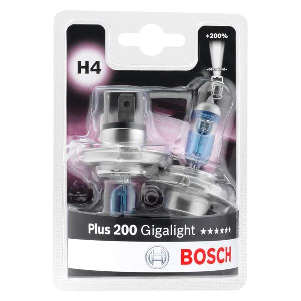 Selected image for Bosch Gigalight Plus 200 H4 Sijalice za auto, 12V, 60/55W, Blister