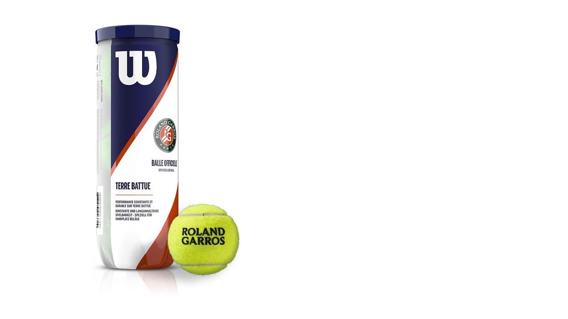 Selected image for WILSON Loptice za tenis 3 komada Ts Loptica Rolan Garos 3 Ball-All Court Wrt125000 žute
