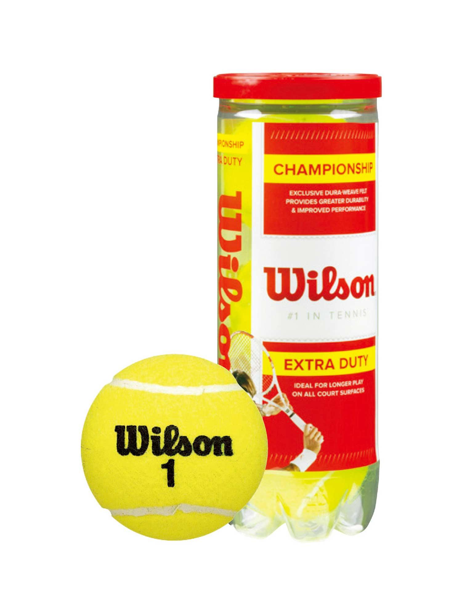 Slike WILSON Set teniskih loptica 3/1 Championship XD žuti
