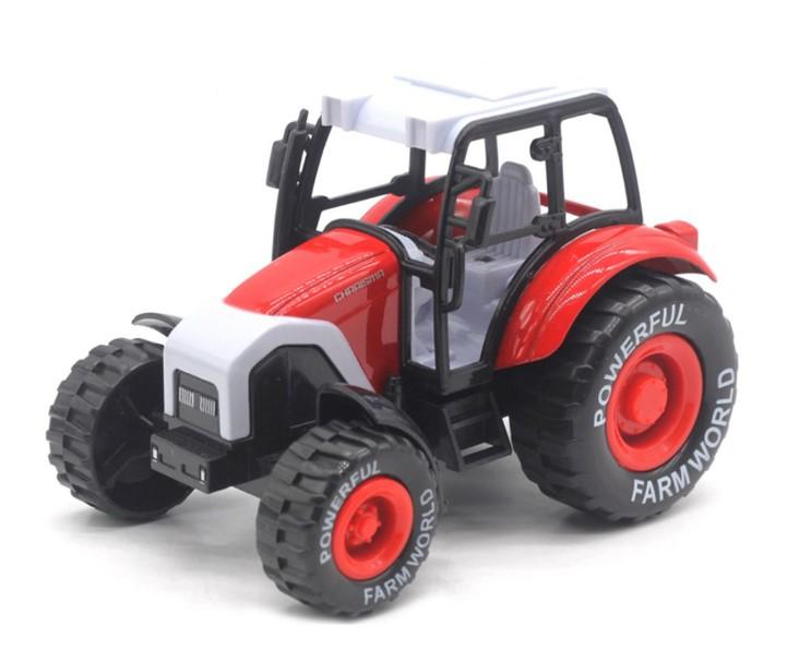 Igračka Traktor crvena