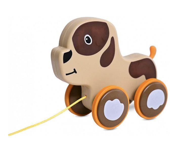 Selected image for LORELLI Igračka za guranje u obliku psa bež