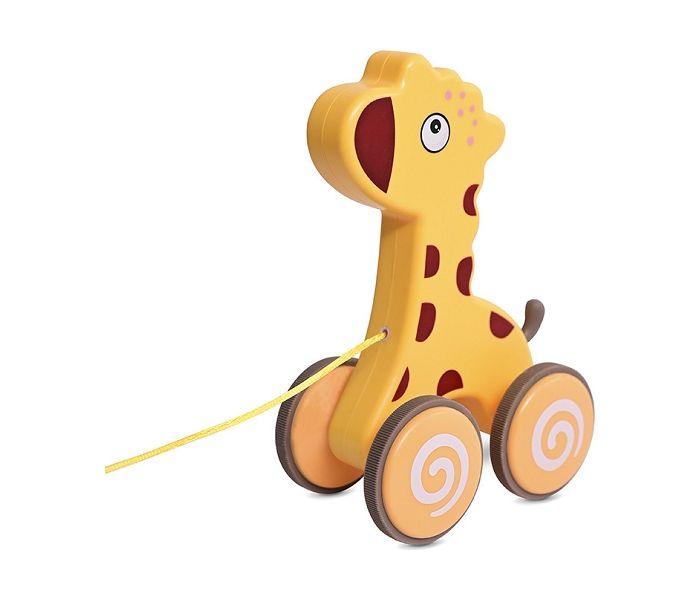 Selected image for LORELLI Igračka za guranje u obliku žirafe žuta