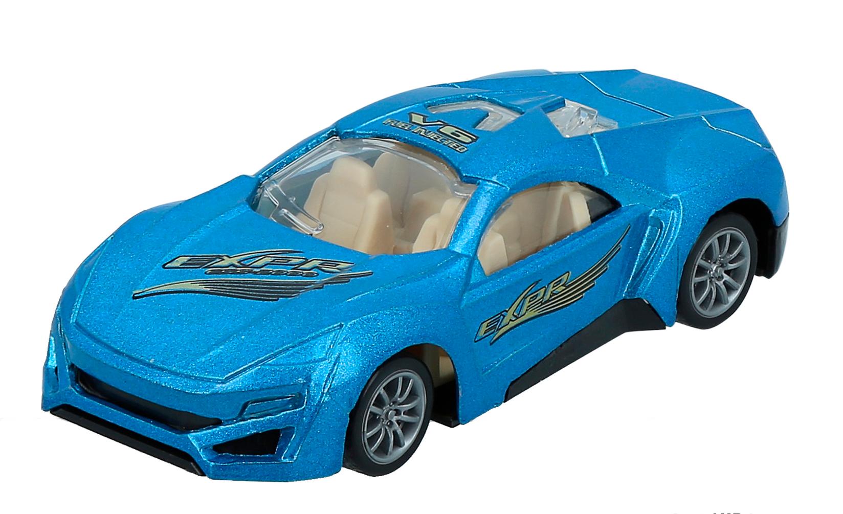 SPEED & GO Trkački automobil plavi