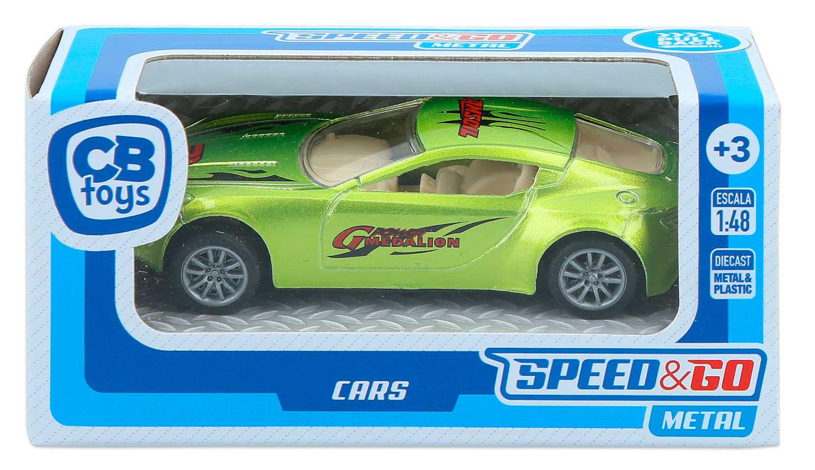 SPEED & GO Trkački automobil zeleni