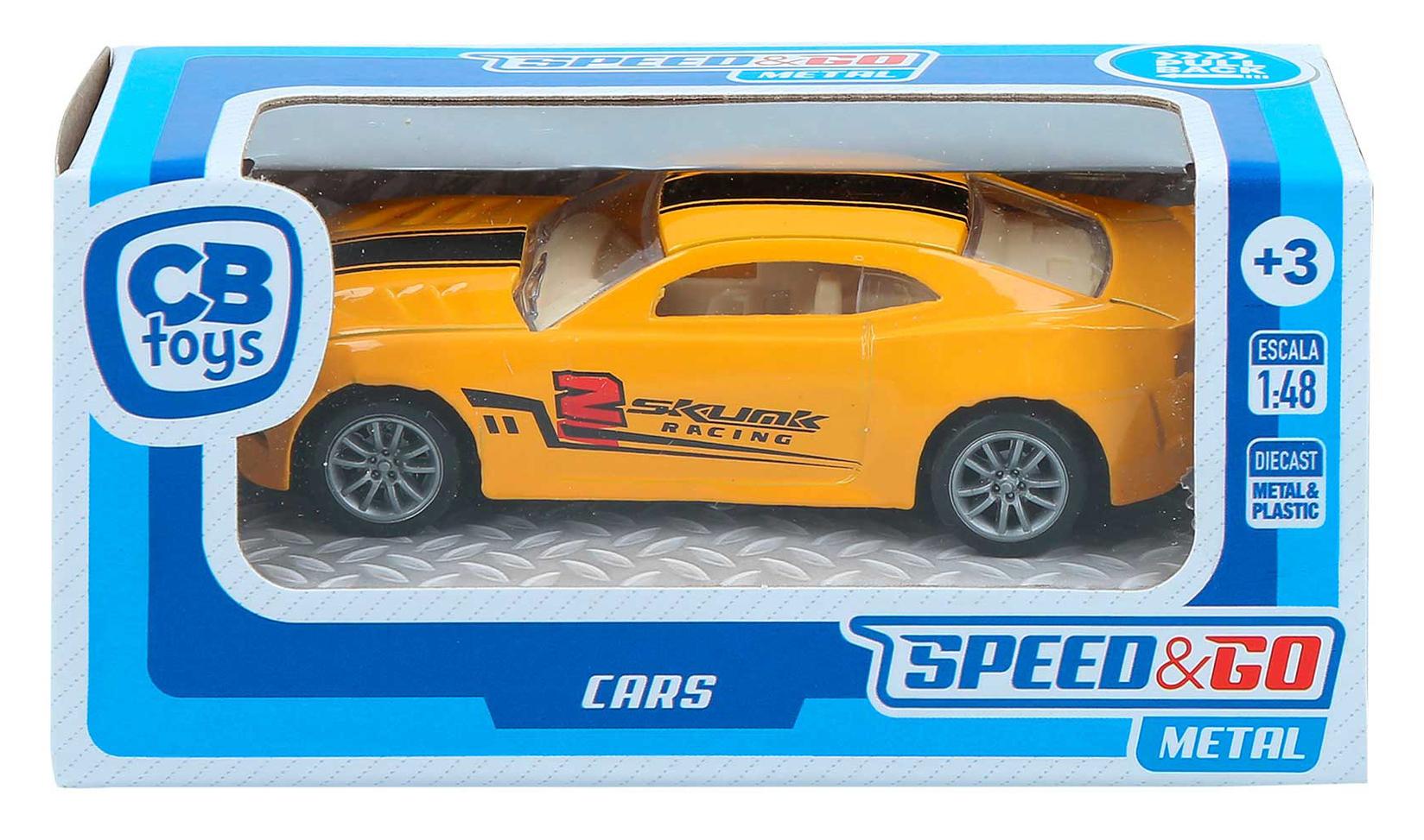 SPEED & GO Trkački automobil žuti
