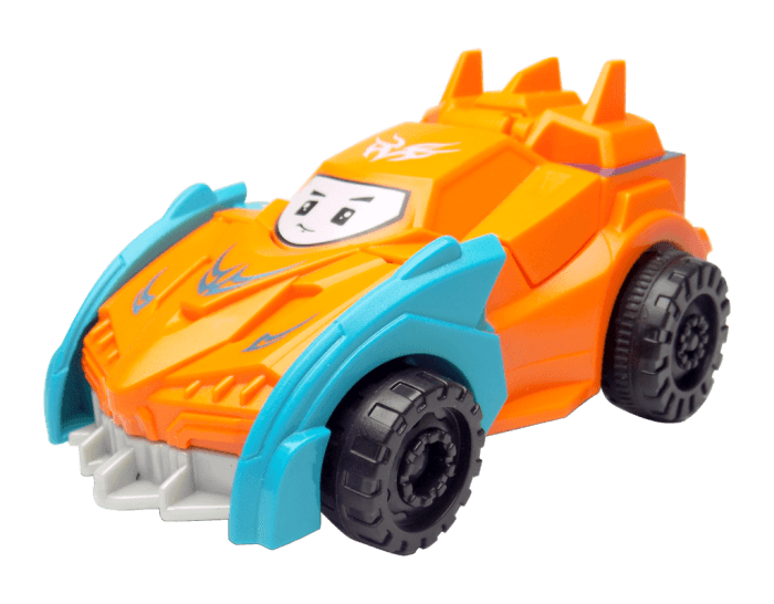 WISDOM LE FAN Igračka auto robot narandžasta