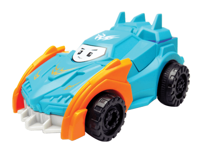 WISDOM LE FAN Igračka auto robot plava