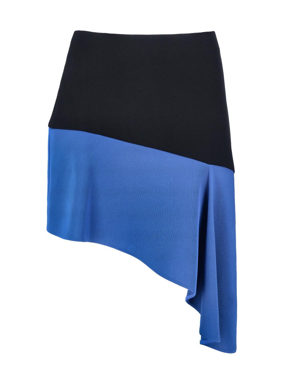 BALENCIAGA BALENCIAGA Ženska mini suknja crno-plava