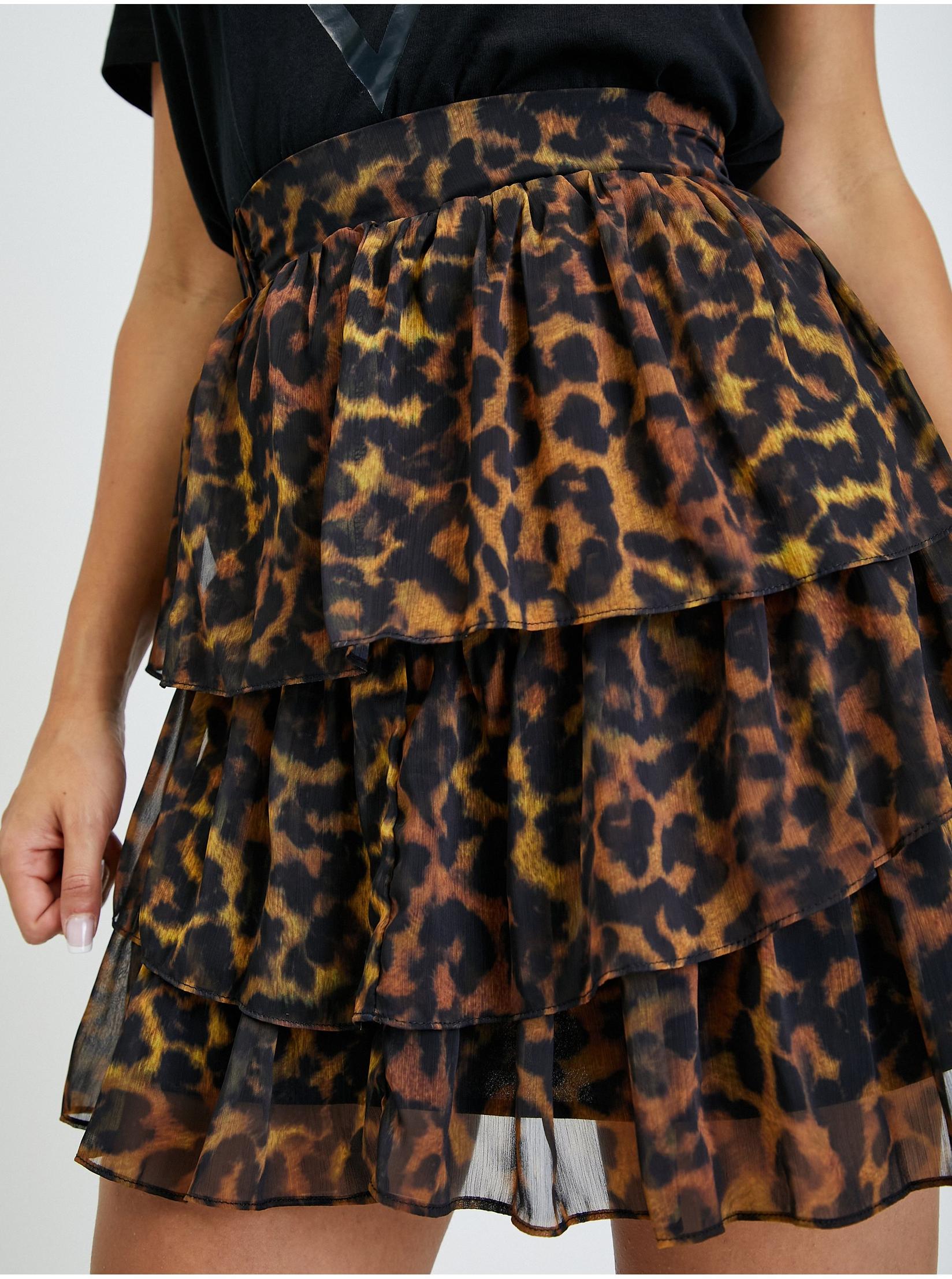 Selected image for GUESS Ženska suknja sa leopard printom braon