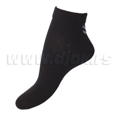 HUMMEL Čarape High Ankle Socks crne - 3 para