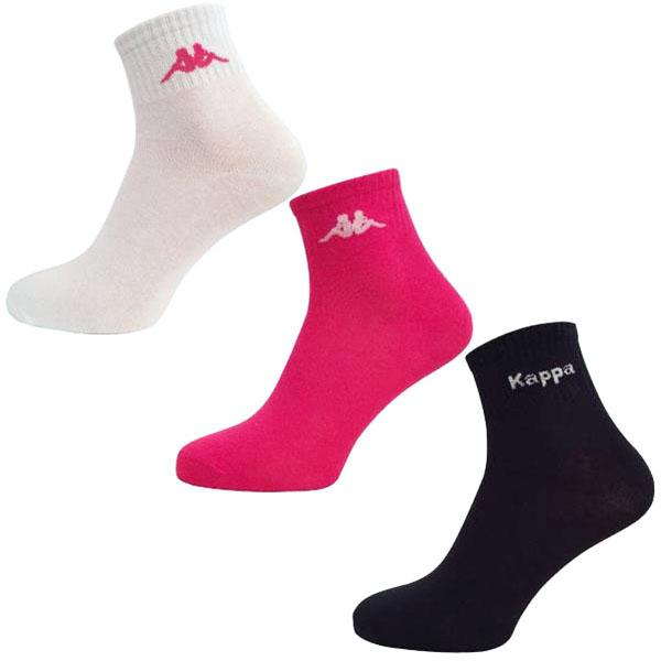 Selected image for KAPPA ženske čarape LOGO ALEX 3PACK