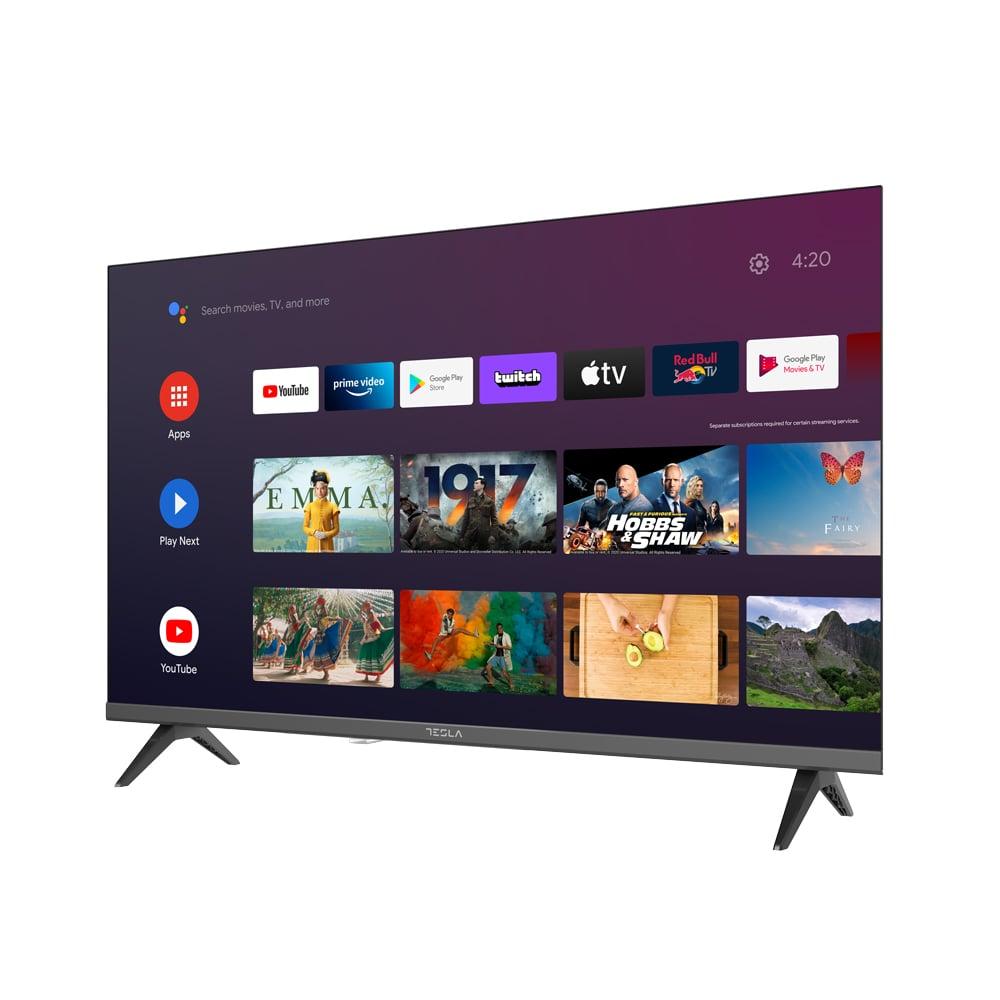 TESLA Smart televizor 32E635BHS-LED-32"-HD ready-Smart,-Android -frameless crni