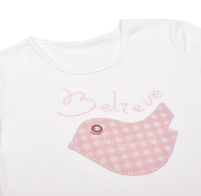 Selected image for Twins Majica za devojčice, Belo-roze