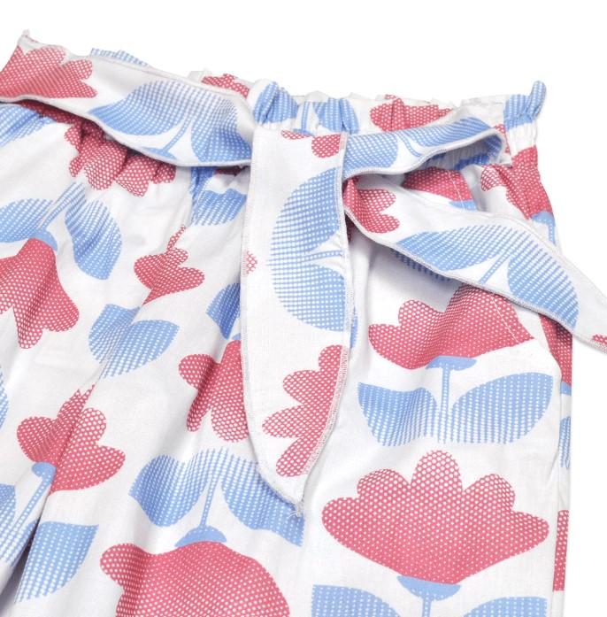 Selected image for Twins Pantalone za devojčice, Belo-roze-plave