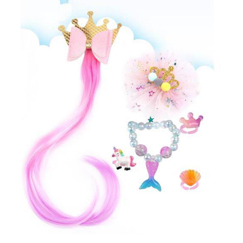 BIZ Set šnala i nakita za devojčice Unicorn Pramen 2109X146 šareni