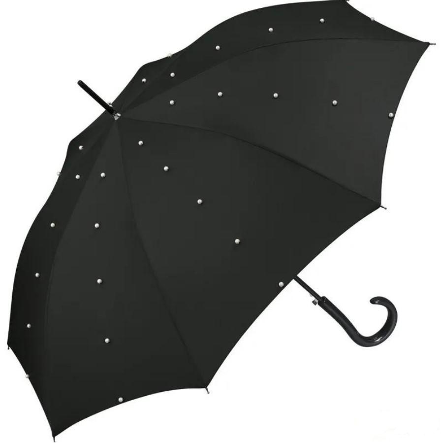 Selected image for PIERRE CARDIN Automatski dugački kišobran sa biserima 82539 crni