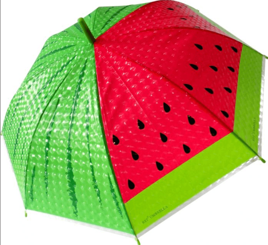 Selected image for RST UMBRELLA Dečiji kišobran voćkice lubenica zeleno-crveni