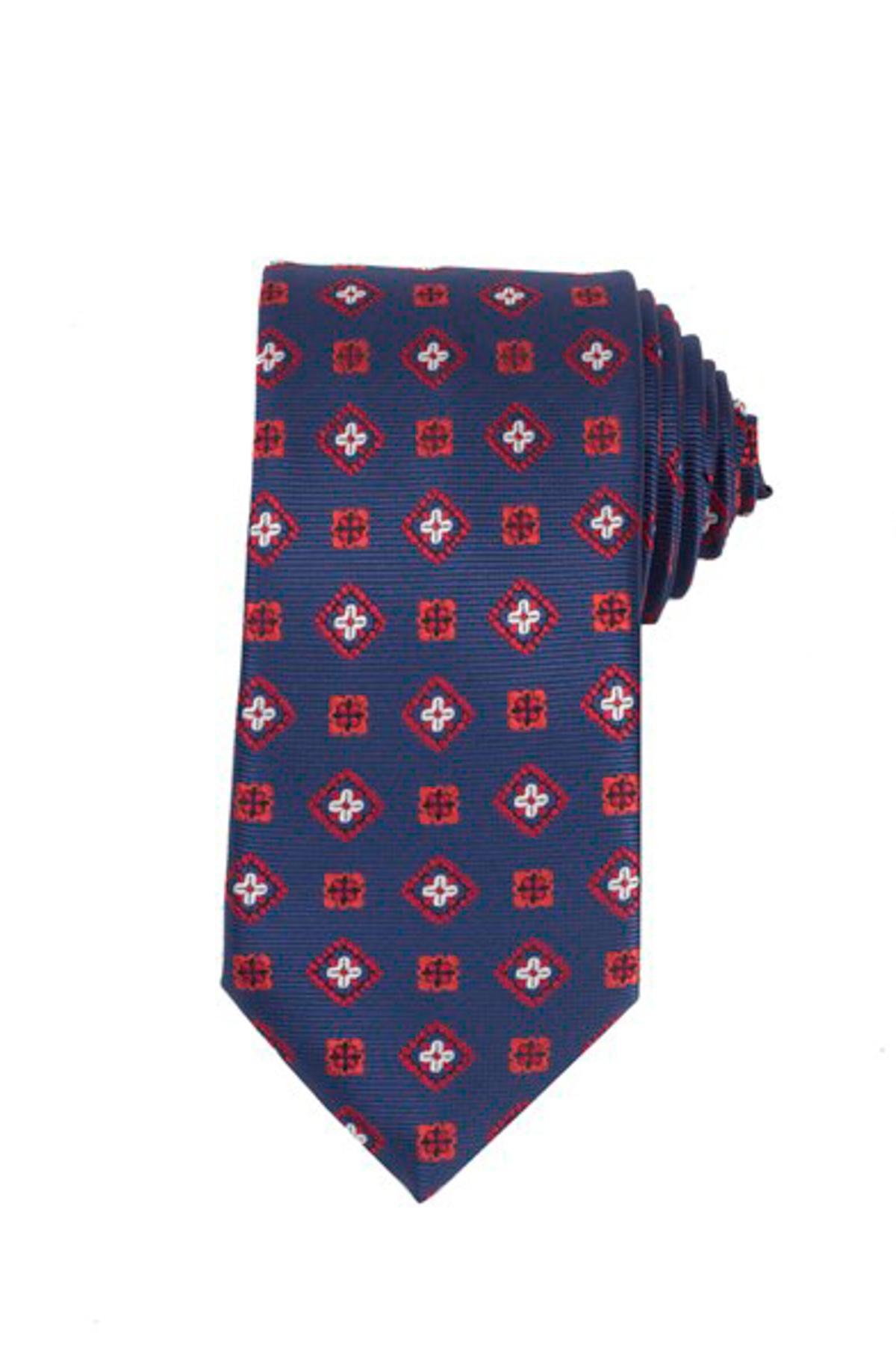 TUDORS Klasična kravata mornarsko plava