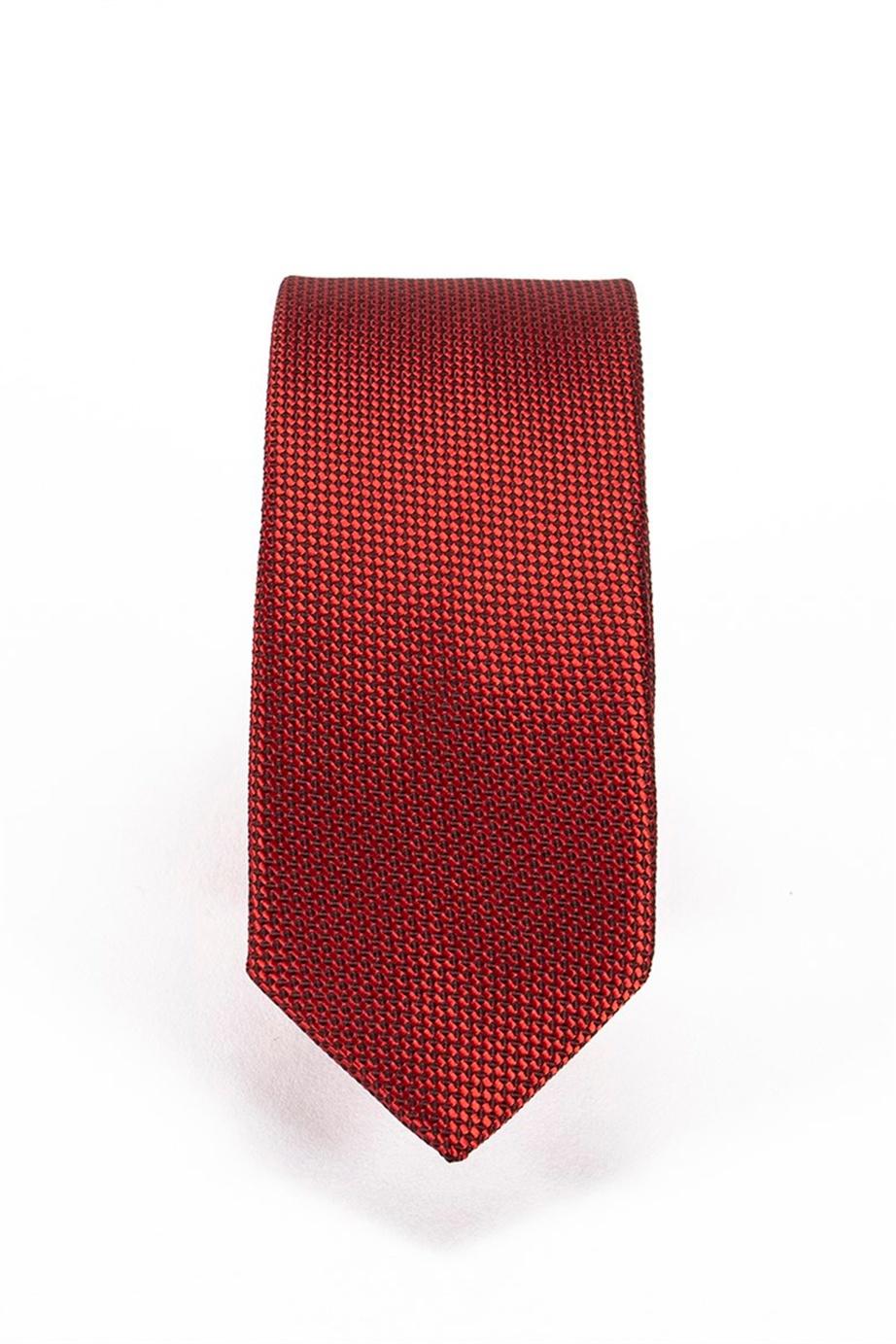 TUDORS Uža kravata crvena