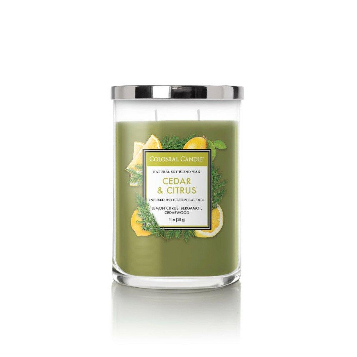 COLONIAL Mirisna sveća Cedar & citrus 311g CC126388
