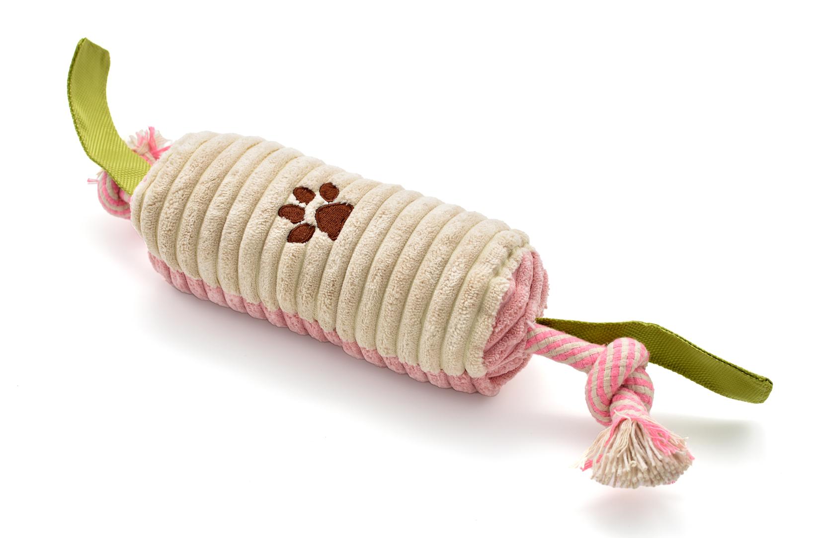 GIZMO Plišana igračka za pse Bombona 40cm roze