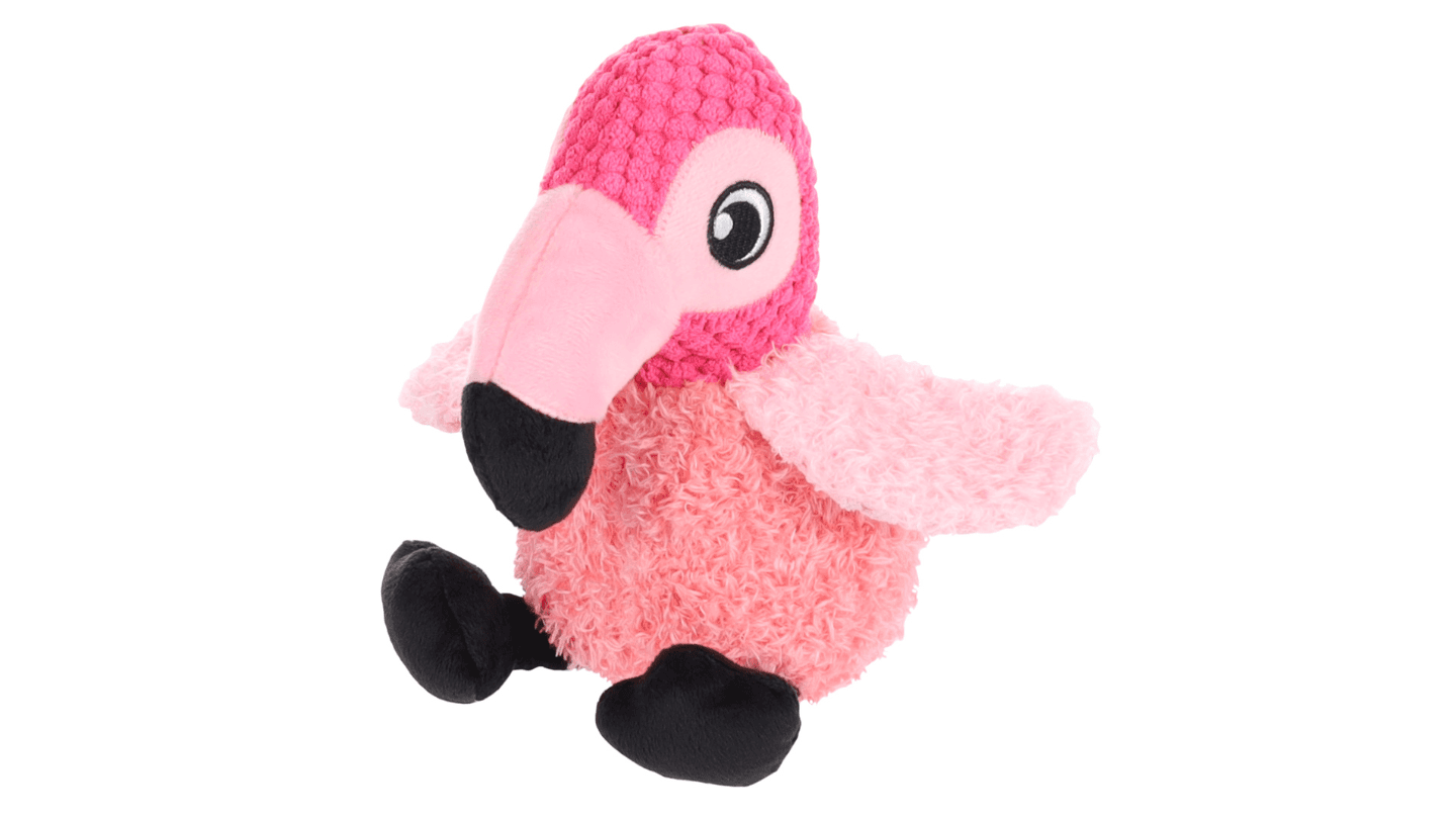 FLAMINGO Plišana igračka za pse Malita Flamingo 22cm roze