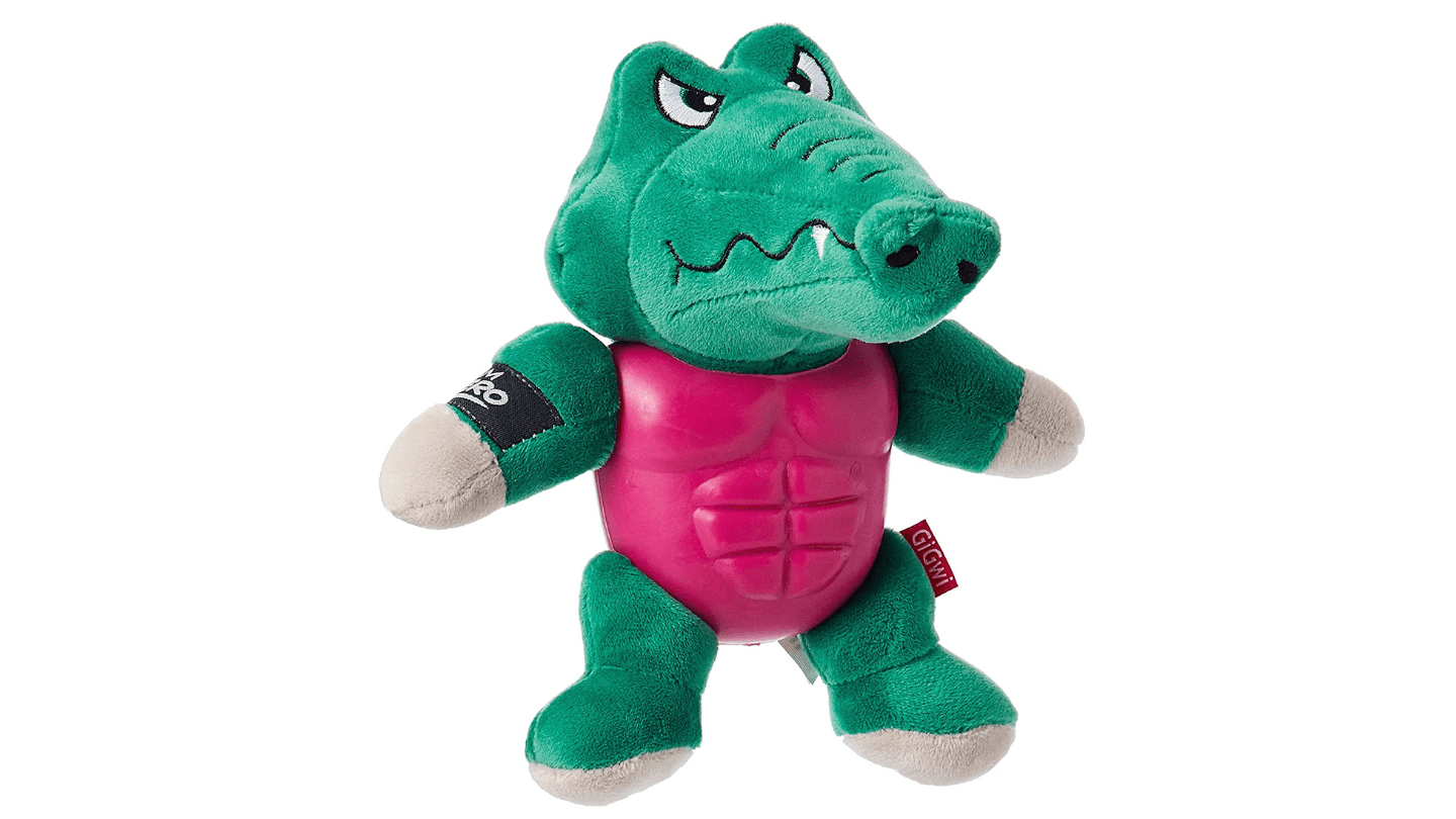 GIGWI Plišana igračka za pse I'm Hero Crocodile Squeaker 20cm