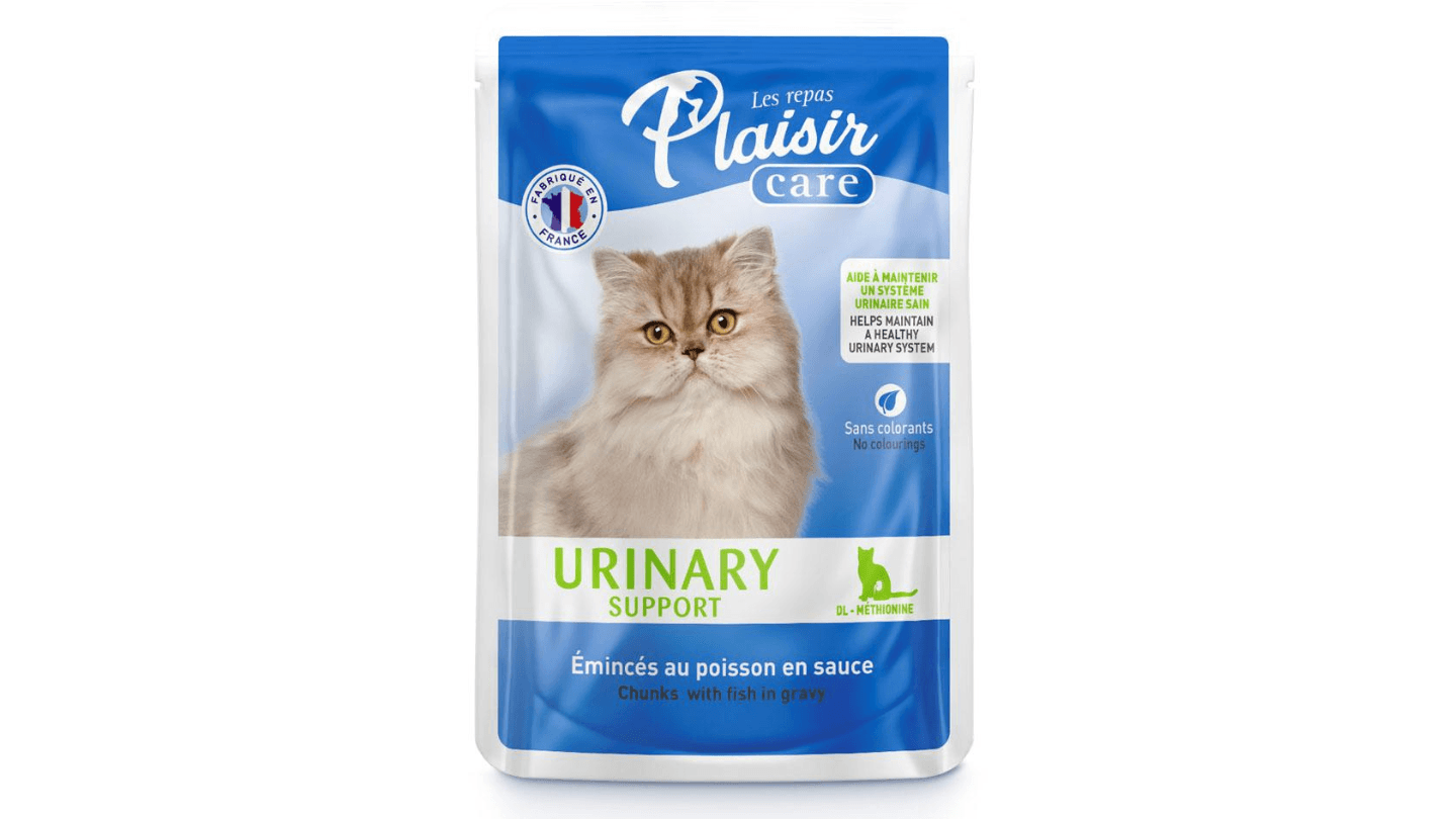 PLAISIR Sosić za mačke Care Urinary Support 85g