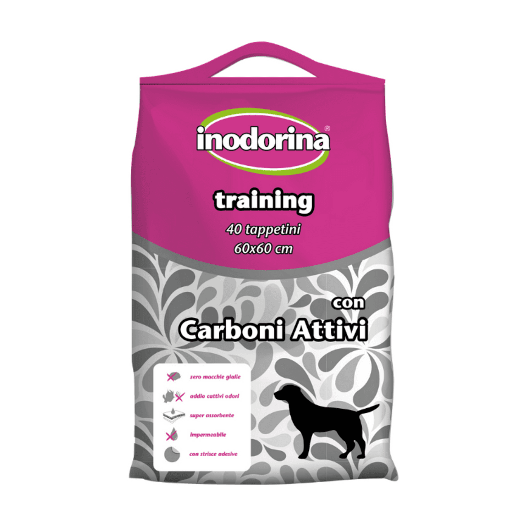 INODORINA Prostirke za pse Training Pads Carbon 60x60cm 40/1