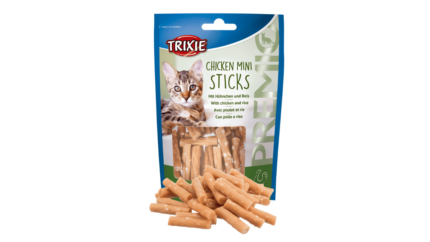 TRIXIE Poslastica za mačke Chicken Mini Sticks 50g
