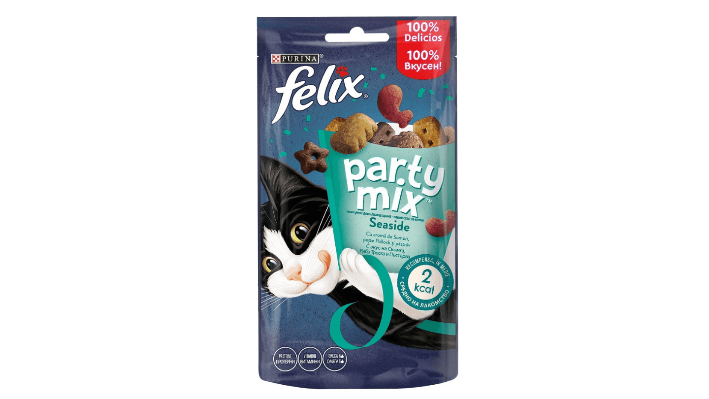 FELIX Poslastica za mačke Party Mix Ocean Mix 60g