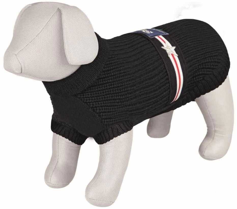 TRIXIE Džemper za pse Portofino 30cm crni