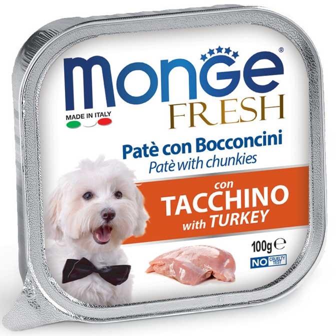 Selected image for MONGE Vlažna hrana za pse sa ćuretinom 100g