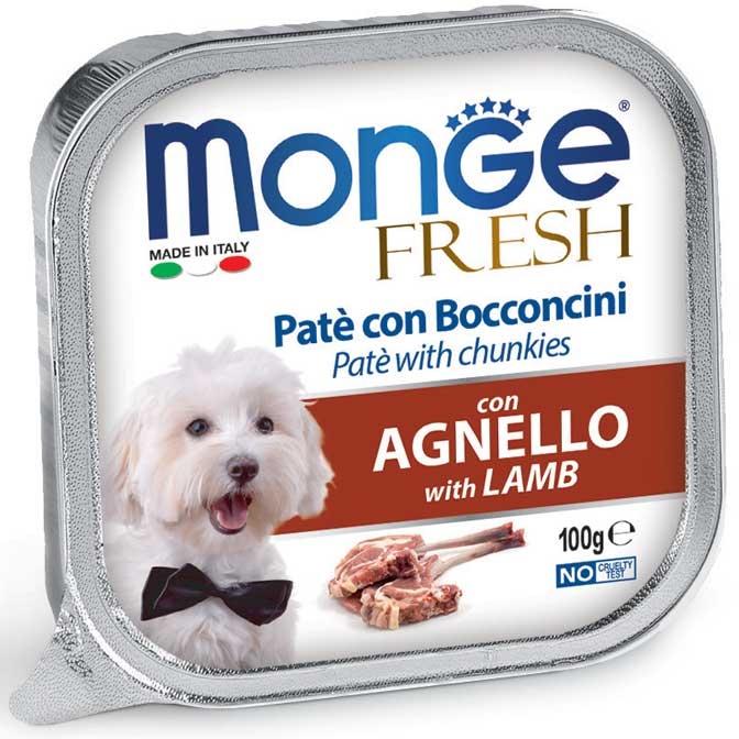 Selected image for MONGE Vlažna hrana za pse sa jagnjetinom 100g