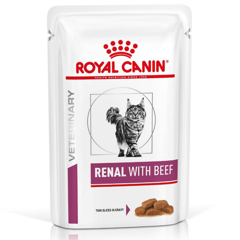 ROYAL CANIN Veterinarska dijeta za mačke Renal beef 85g