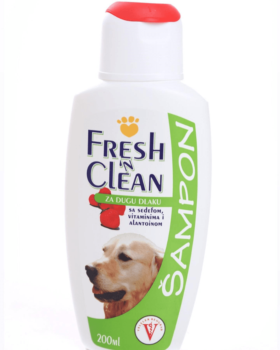 FRESH&CLEAN Šampon za pse sa dugom dlakom 200ml