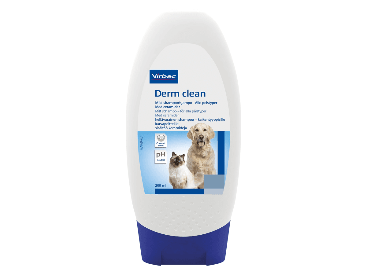 VIRBAC Fiziološki šampon za pse i mačke Derm clean 200ml