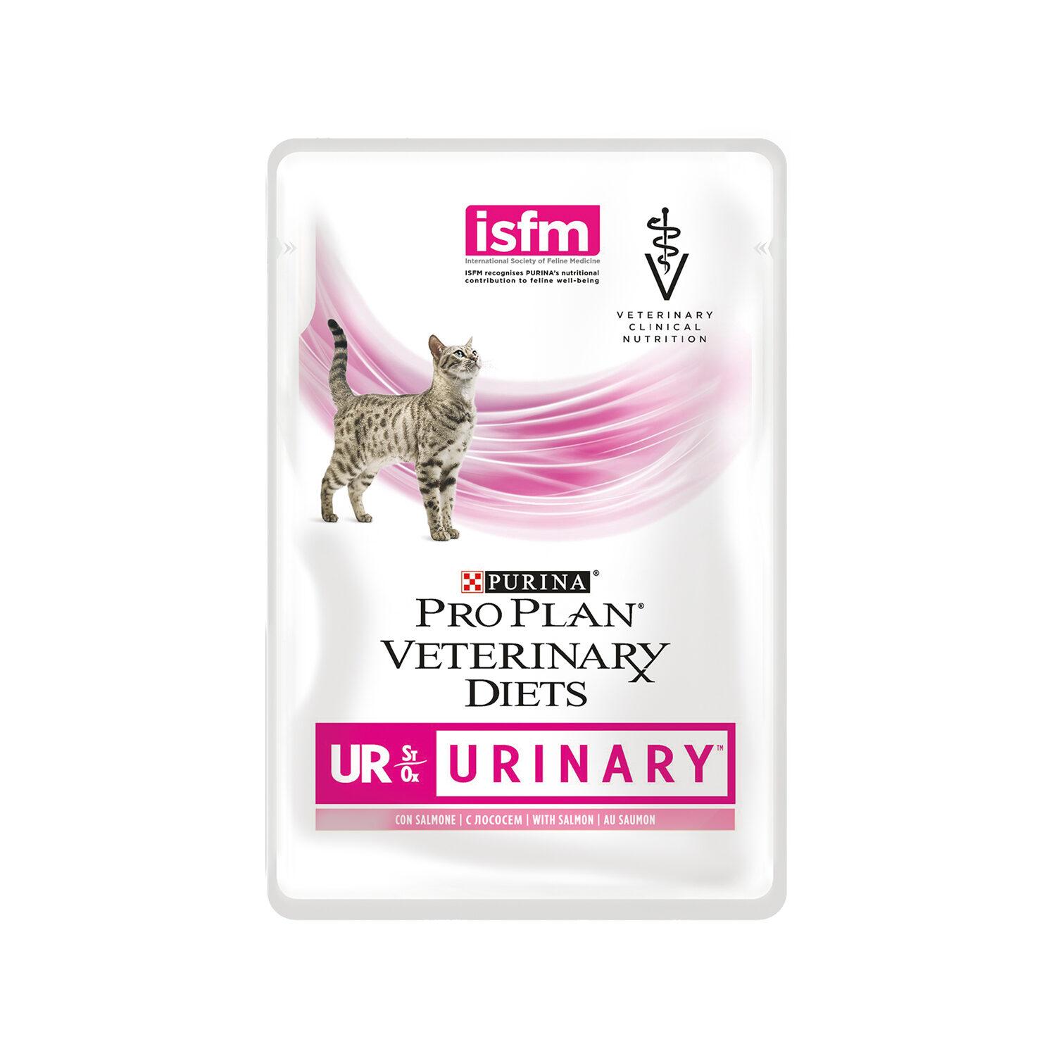 Selected image for PURINA Pro Plan Veterinary Diets Medicinska hrana za mačke Sos sa lososom Vet Diet Urinary 85g