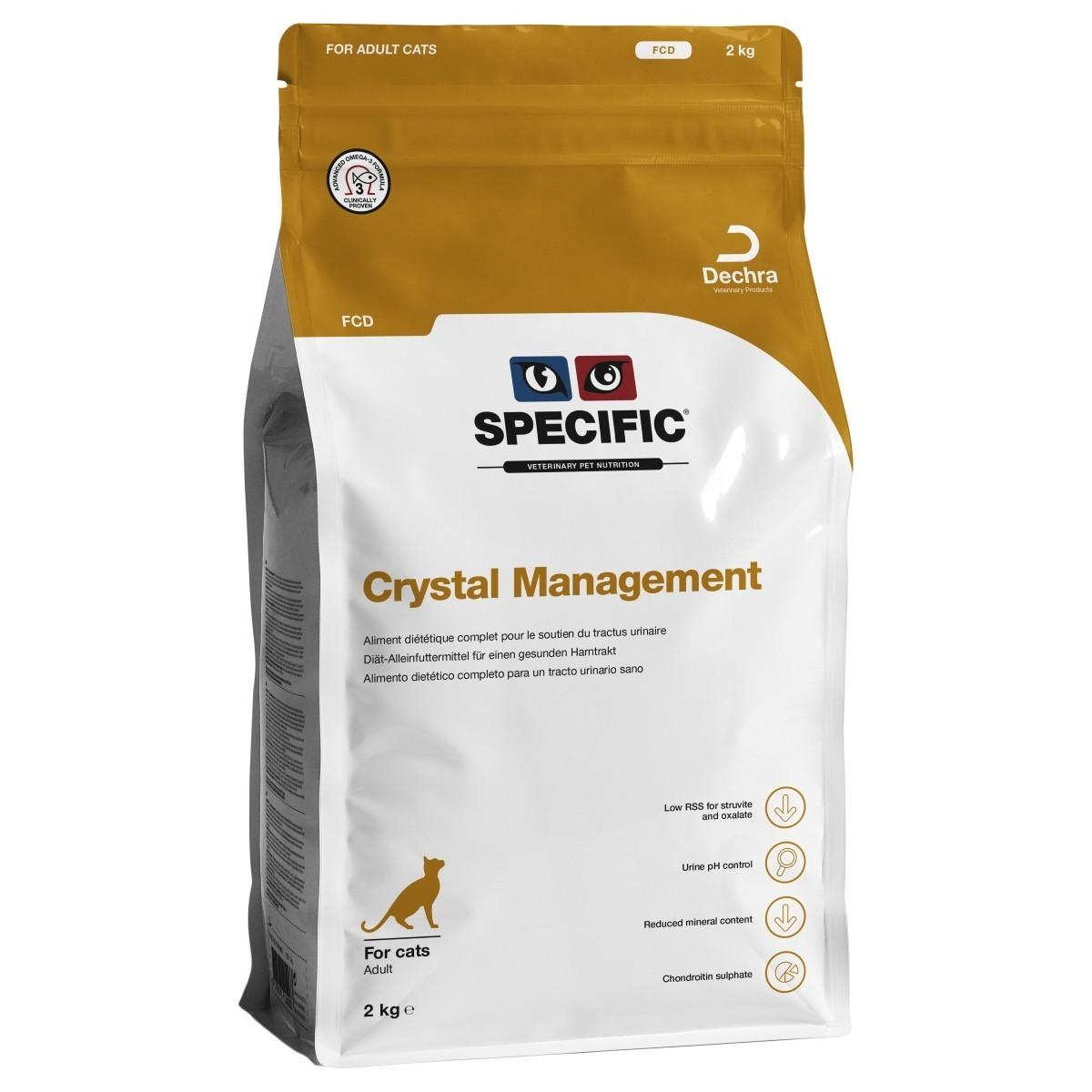 Selected image for SPECIFIC DECHRA Medicinska hrana za mačke Crystal Management 400g