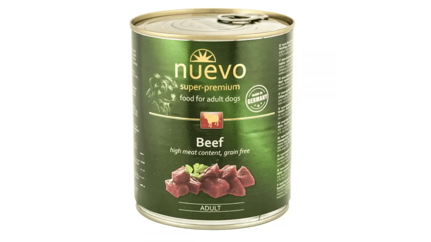 NUEVO Vlažna hrana za pse adult grain free beef 400g